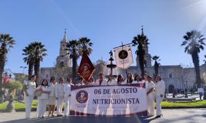 Desfile dia del Nutricionista